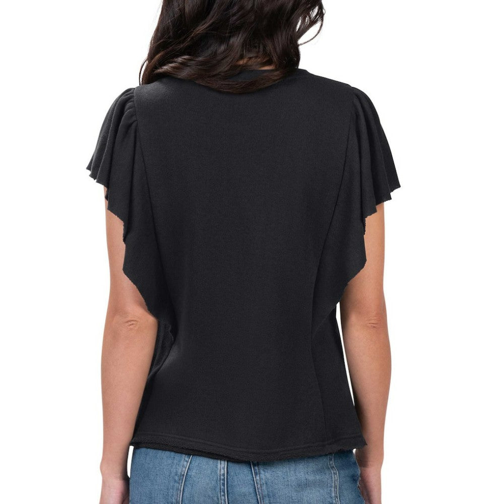 Pittsburgh Pirates G-III 4Her by Carl Banks Women's Crowd Wave T-Shirt - Black