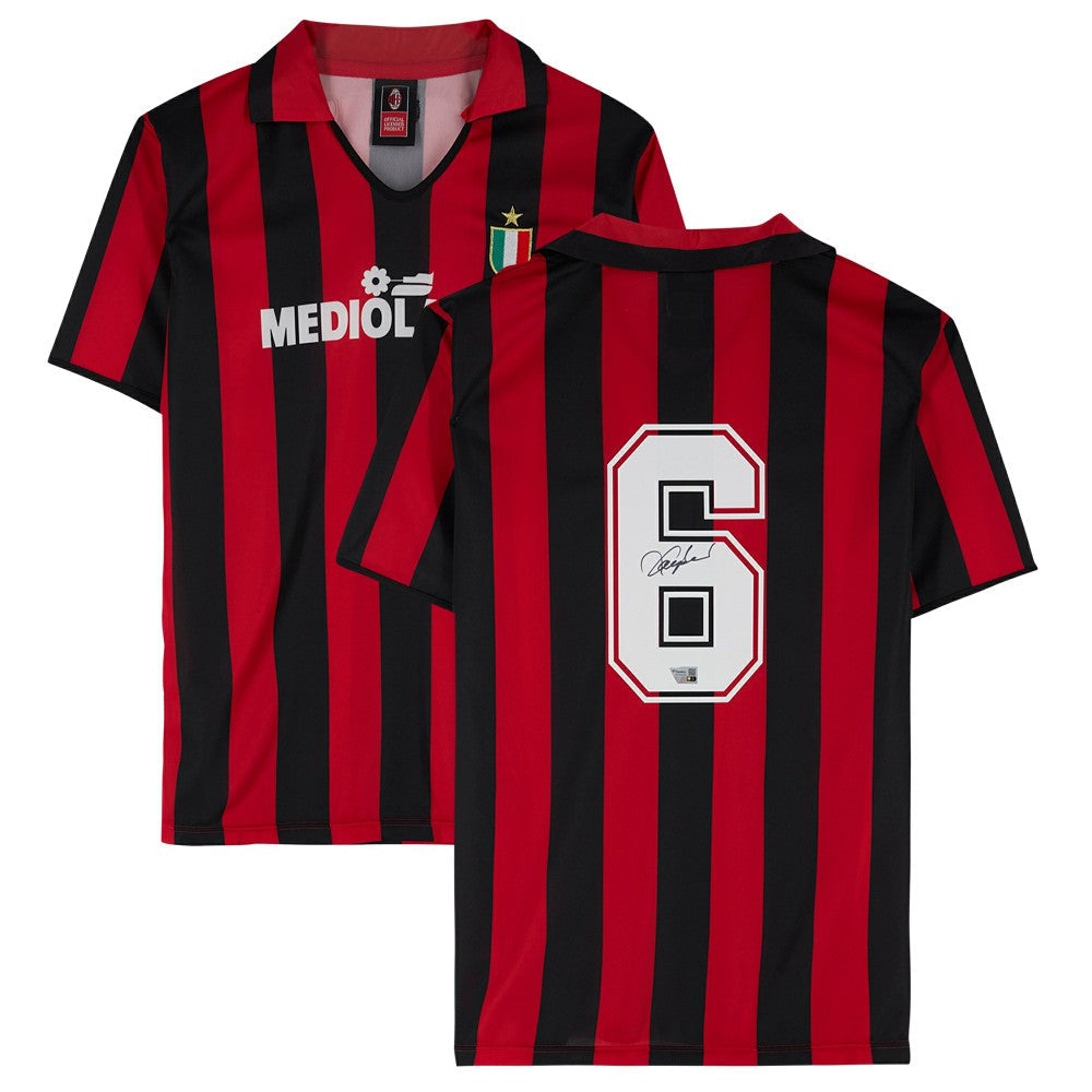 Franco Baresi AC Milan Autographed 1988 Home Jersey | Fanatics sale