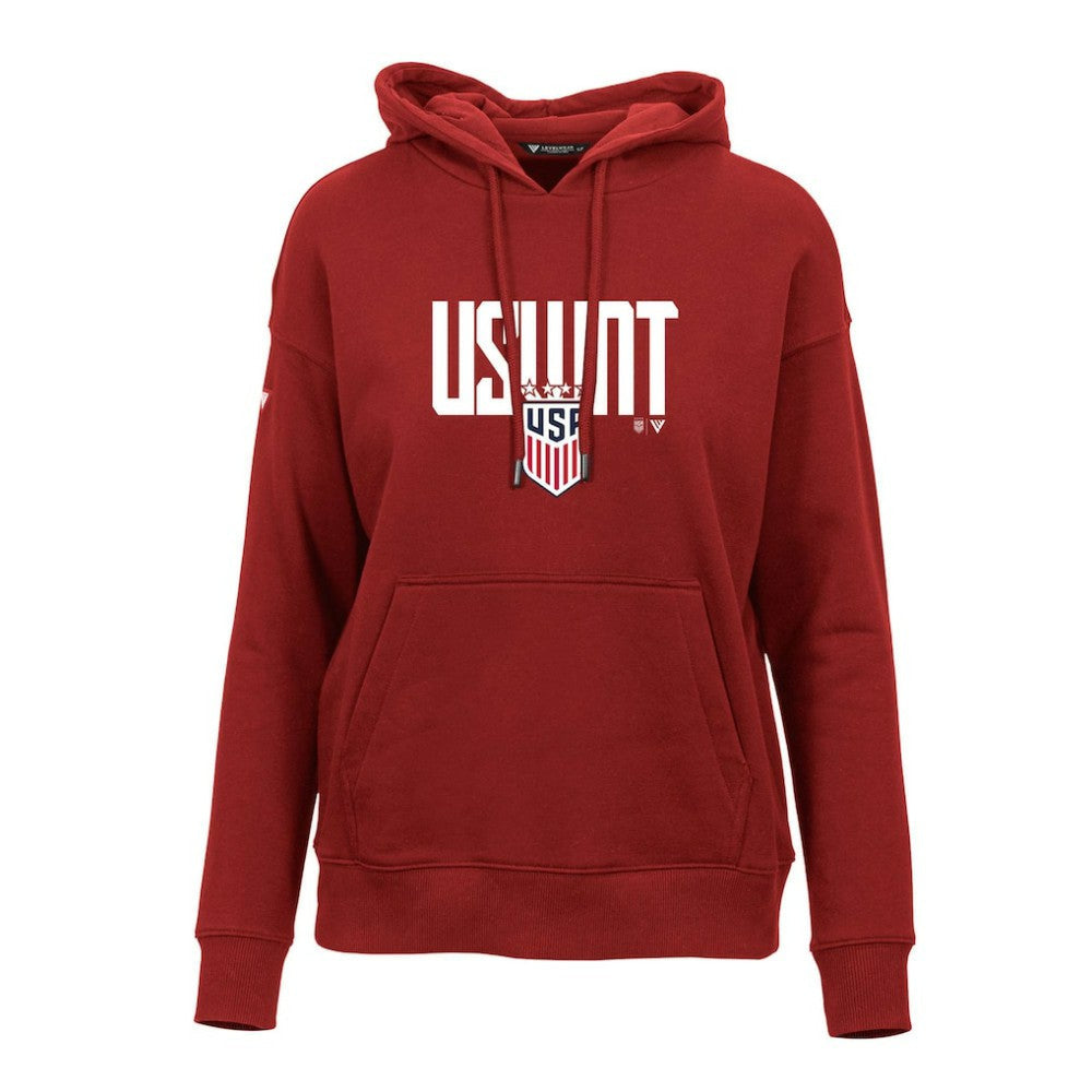 USWNT Levelwear Women's Adorn Mascot Pullover Hoodie - Red outlet