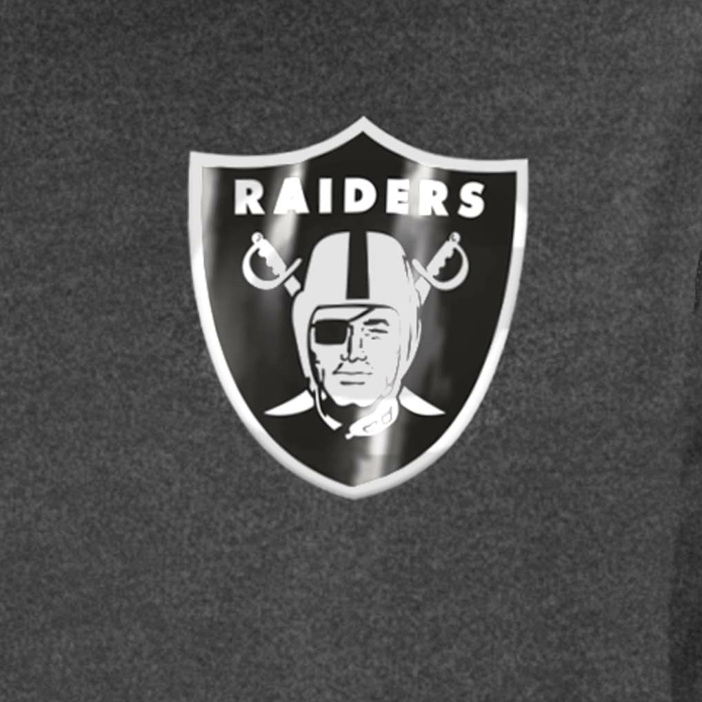 Las Vegas Raiders New Era 2024 NFL Training Camp T-Shirt - Heather Black discount