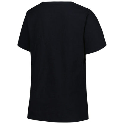 Orlando Magic Profile Women's Plus Size Arch Over Logo V-Neck T-Shirt - Black cheap