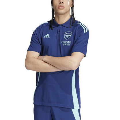 Arsenal Tiro 24 Polo - Blue | Adidas outlet