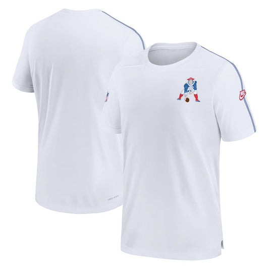 New England Patriots Sideline Alternate Logo Coach Performance Top - White | Nike on sale