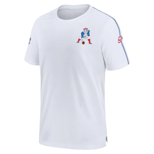 New England Patriots Sideline Alternate Logo Coach Performance Top - White | Nike on sale