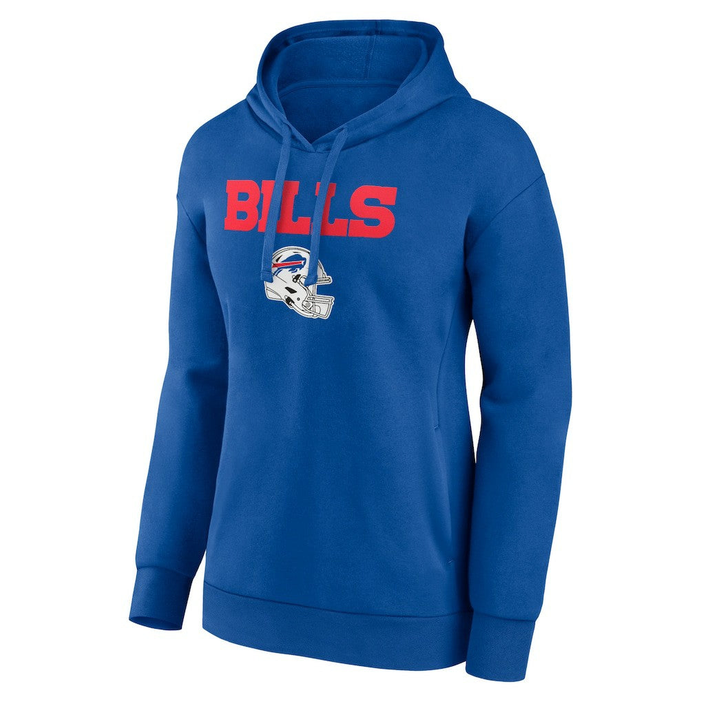 Dawson Knox Buffalo Bills Women's Team Wordmark Player Name & Number Pullover Hoodie - Royal for sale