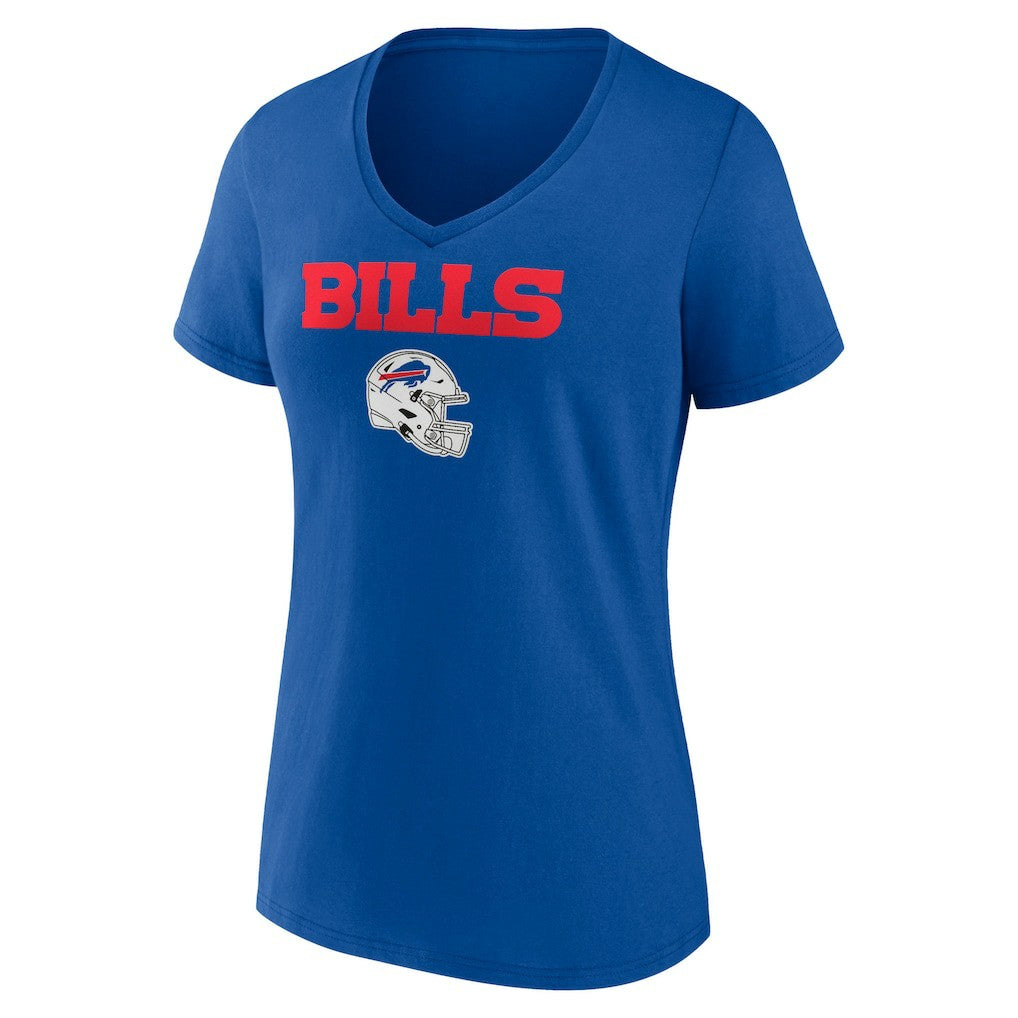 Dawson Knox Buffalo Bills Women's Team Wordmark Player Name & Number V-Neck T-Shirt - Royal online
