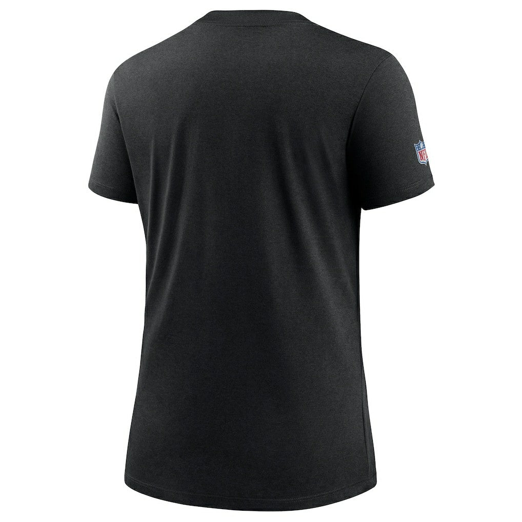 Carolina Panthers Women's 2024 NFL Crucial Catch Tri-Blend T-Shirt - Black | Nike outlet