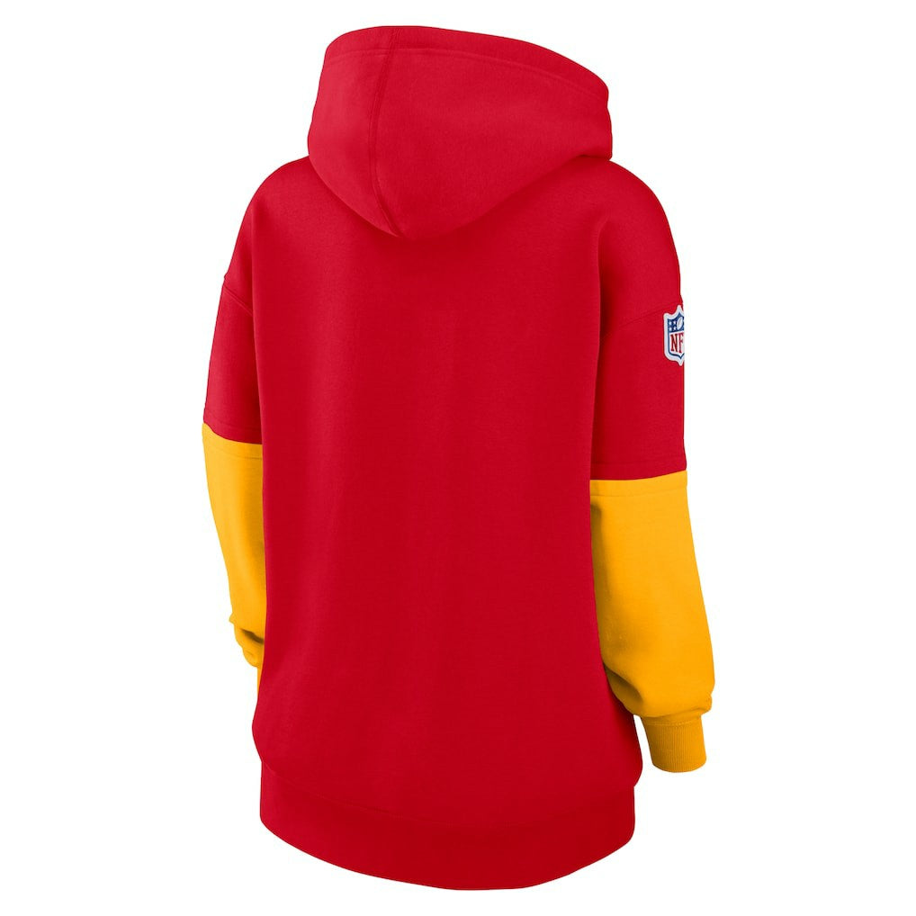 Kansas City Chiefs Women's Sideline Essential Hoodie - Red | Nike sale