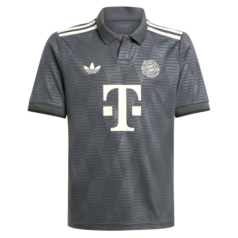 Bayern Munich Youth 2024/25 Wiesn Replica Jersey - Gray | Adidas online