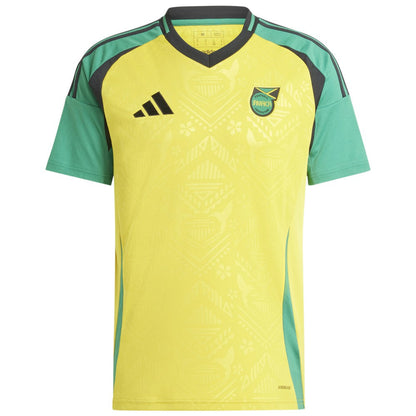 Jamaica National Team 2024 Home Replica Jersey - Yellow | Adidas on sale