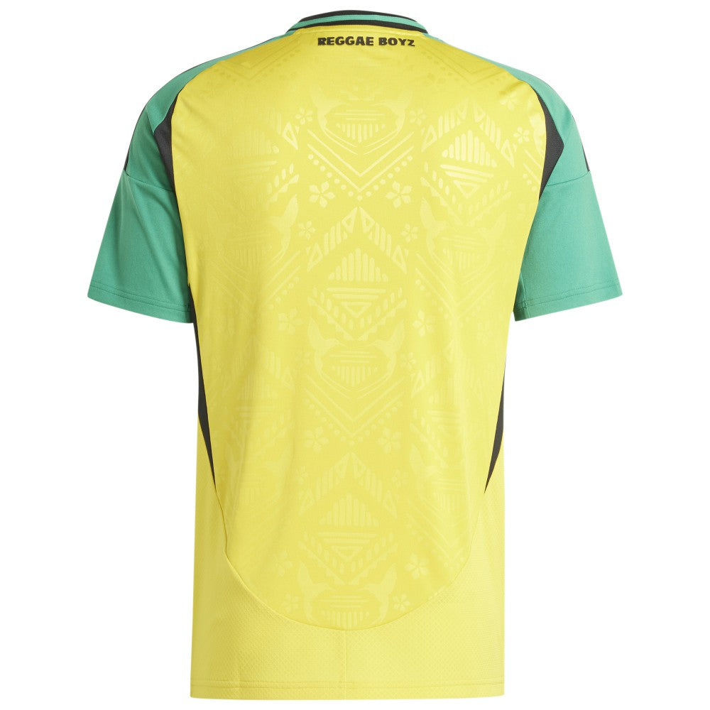 Jamaica National Team 2024 Home Replica Jersey - Yellow | Adidas on sale