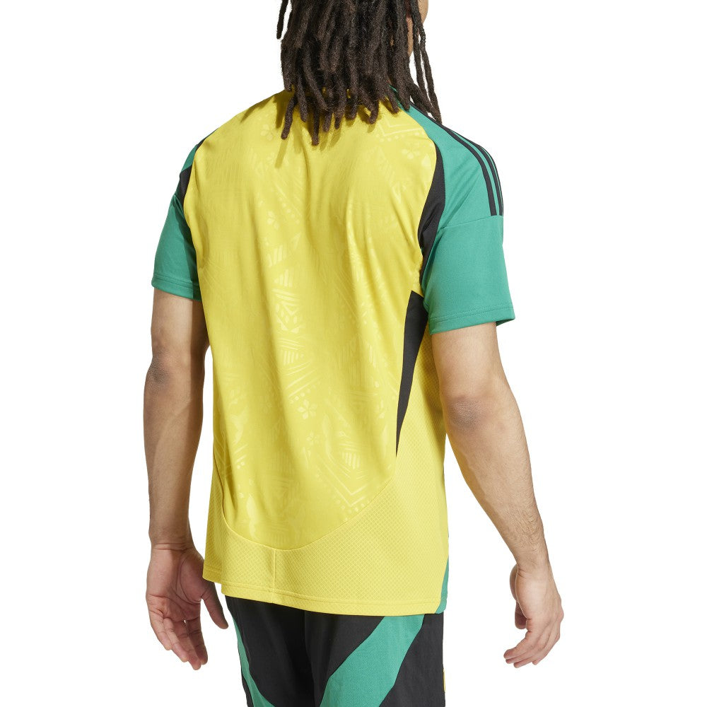Jamaica National Team 2024 Home Replica Jersey - Yellow | Adidas on sale