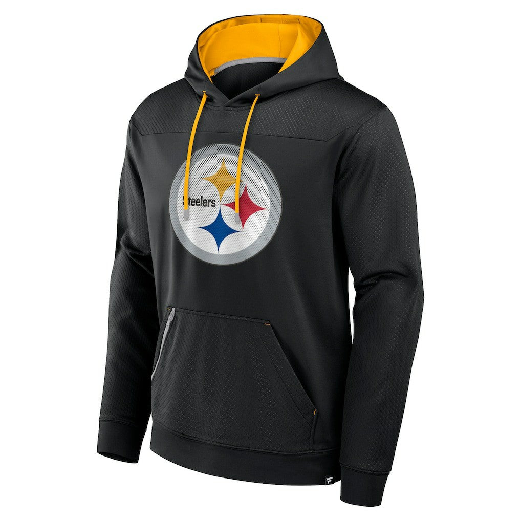 Pittsburgh Steelers Defender Pullover Hoodie - Black online