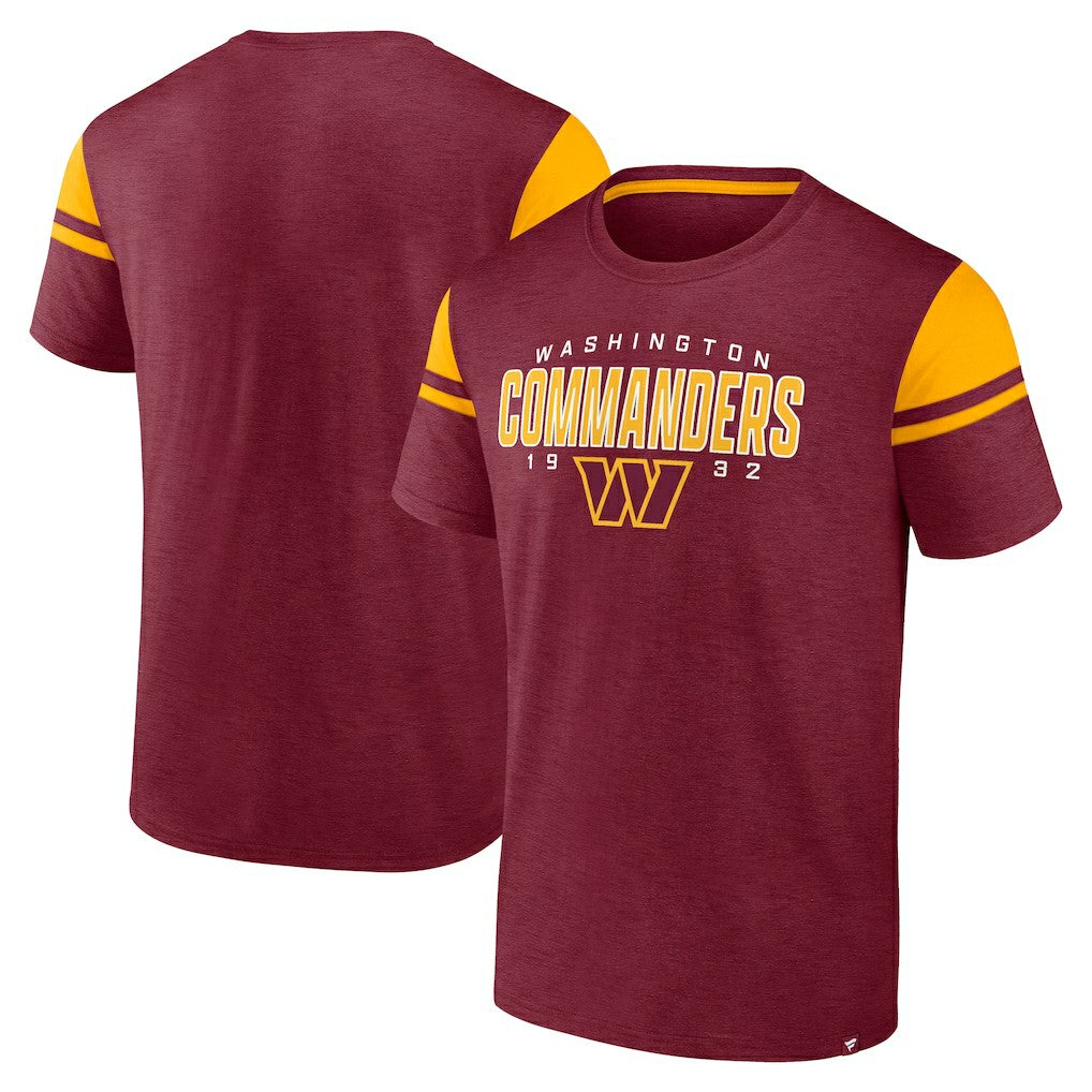 Washington Commanders Old School Play Slub T-Shirt - Burgundy on sale
