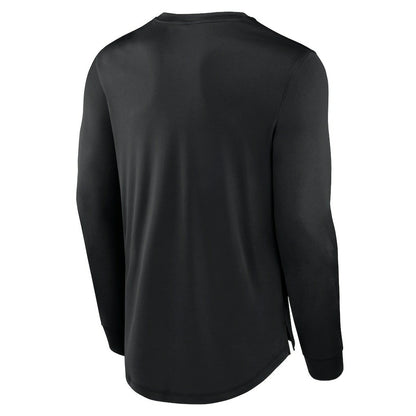 New England Patriots Blackout Long Sleeve T-Shirt - Black for sale