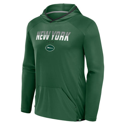 New York Jets Transitional Defender Hoodie Long Sleeve T-Shirt - Green for sale