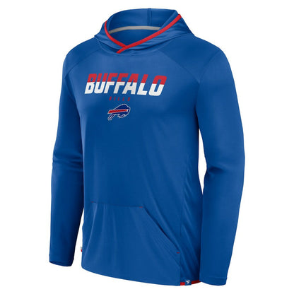 Buffalo Bills Transitional Defender Hoodie Long Sleeve T-Shirt - Royal discount