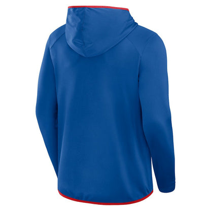 Buffalo Bills Transitional Defender Hoodie Long Sleeve T-Shirt - Royal discount