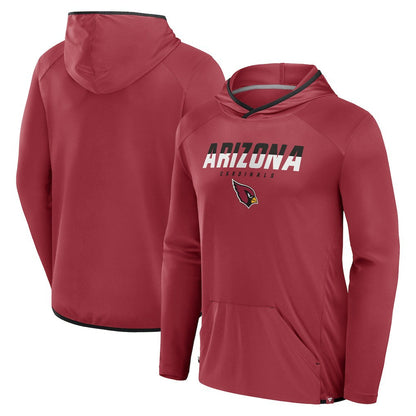 Arizona Cardinals Transitional Defender Hoodie Long Sleeve T-Shirt - Cardinal sale
