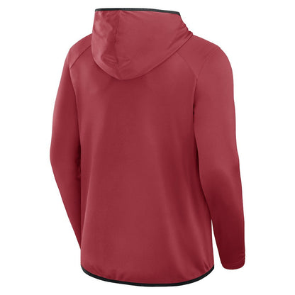 Arizona Cardinals Transitional Defender Hoodie Long Sleeve T-Shirt - Cardinal sale