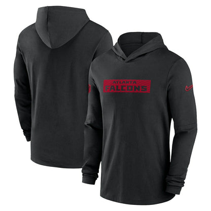 Atlanta Falcons 2024/25 Sideline Performance Long Sleeve Hoodie T-Shirt - Black | Nike discount