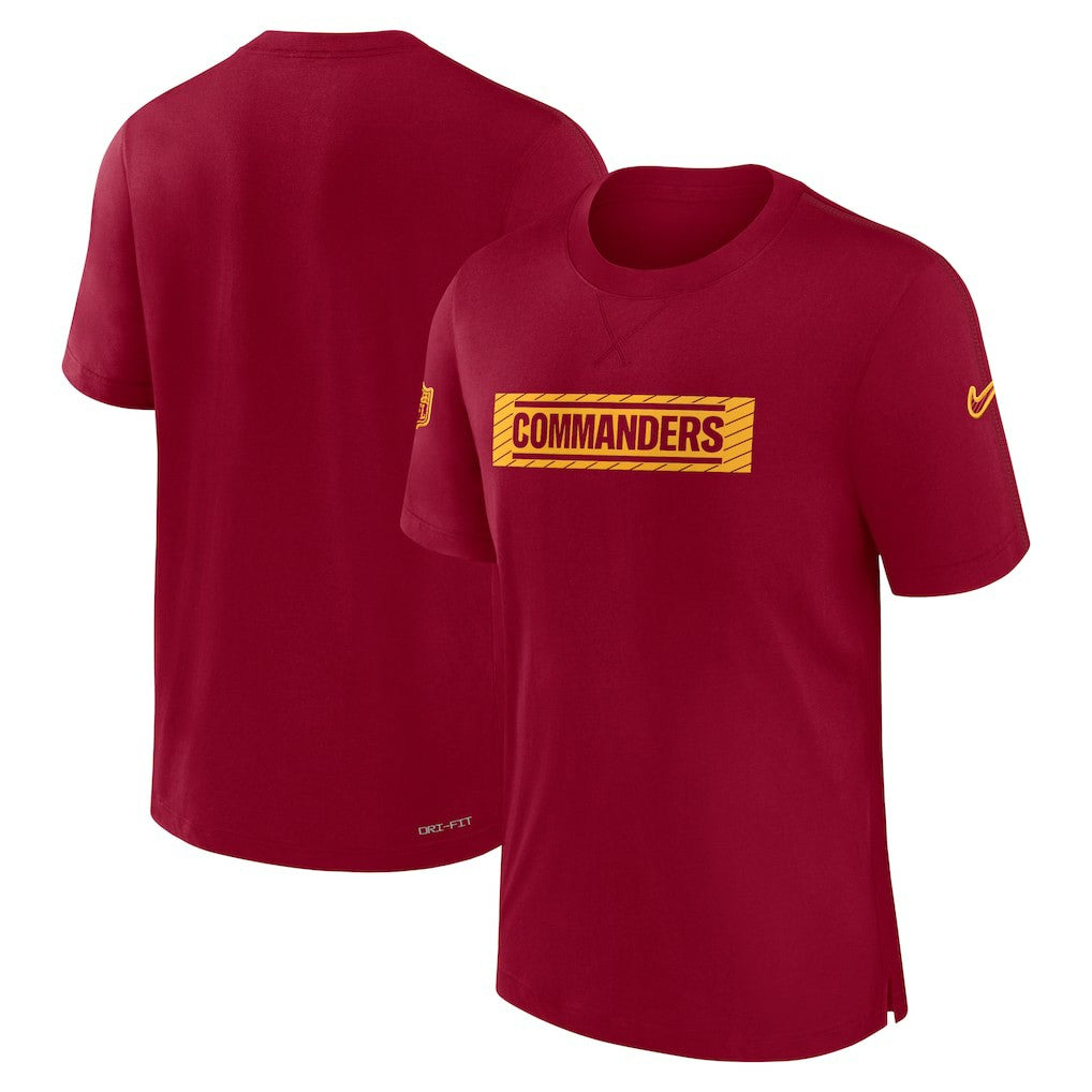 Washington Commanders Sideline Player Performance T-Shirt - Burgundy | Nike for sale