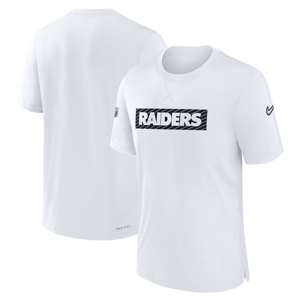 Las Vegas Raiders Sideline Player Performance T-Shirt - White | Nike online