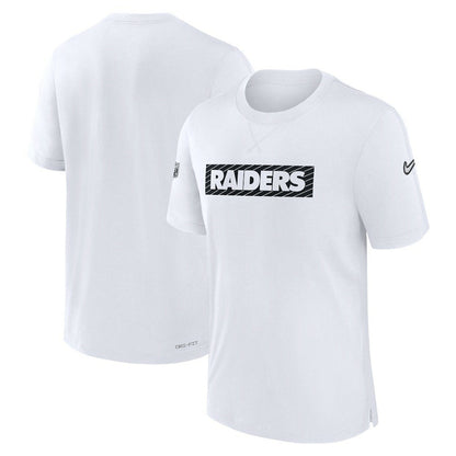Las Vegas Raiders Sideline Player Performance T-Shirt - White | Nike online