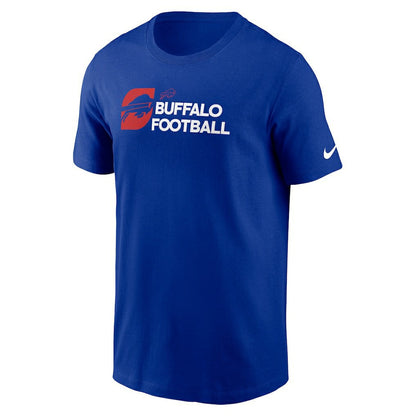 Buffalo Bills Outline T-Shirt - Royal | Nike for sale