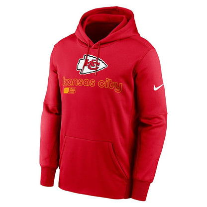 Kansas City Chiefs Performance Pullover Hoodie - Red | Nike online