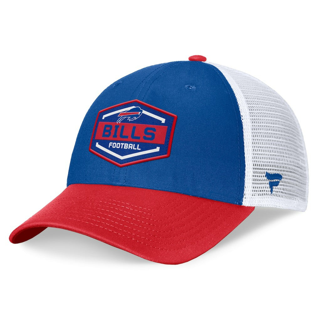 Buffalo Bills Bench Trucker Adjustable Hat - Royal/Red cheap