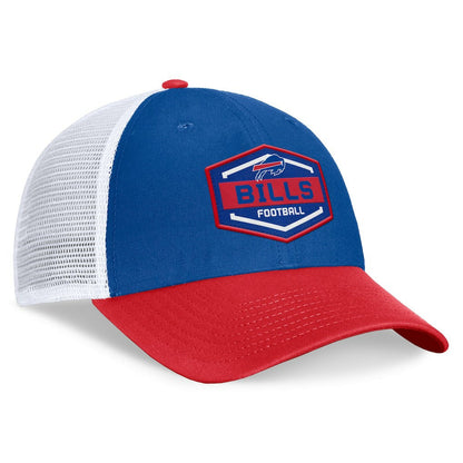 Buffalo Bills Bench Trucker Adjustable Hat - Royal/Red cheap