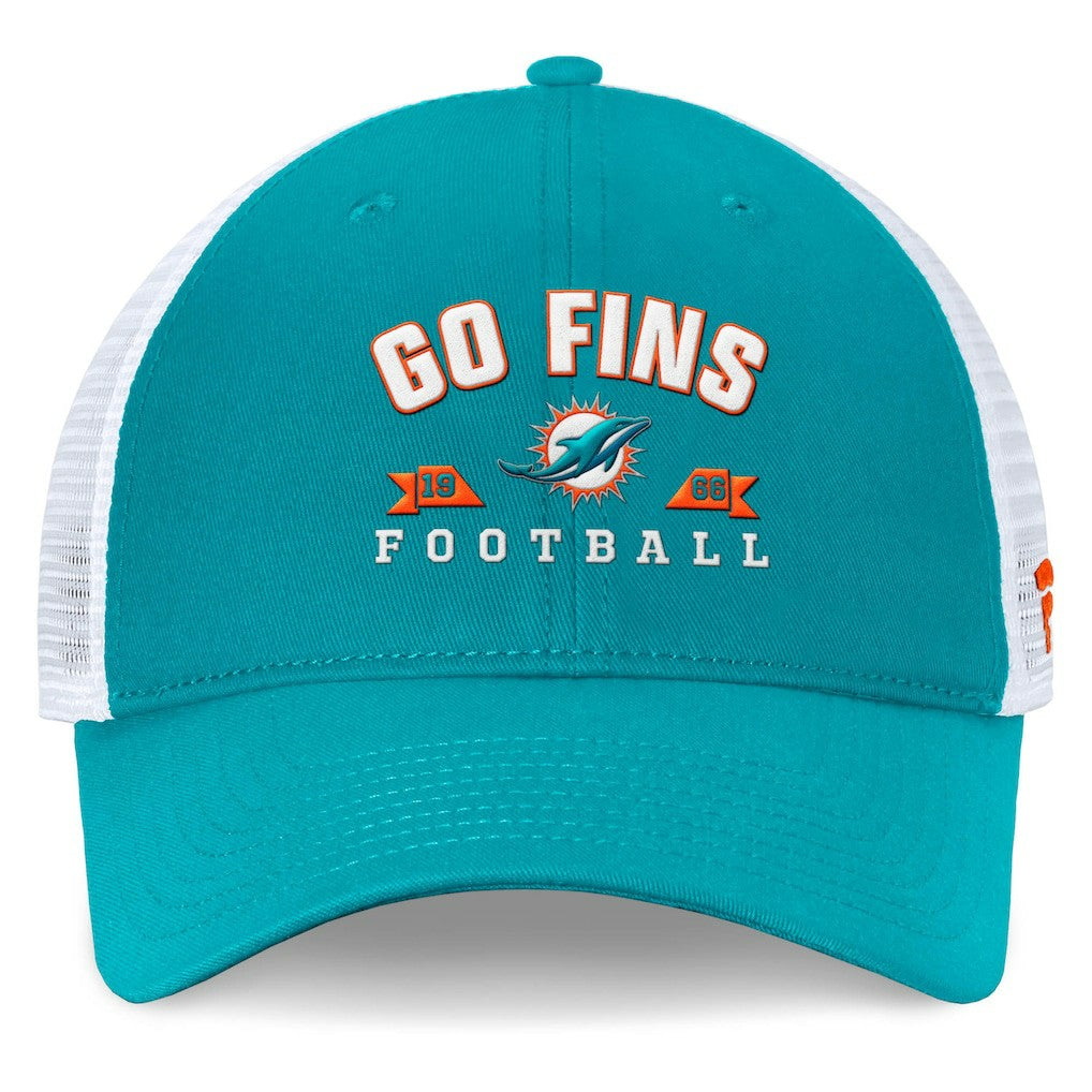 Miami Dolphins Timeout Trucker Adjustable Hat - Aqua online