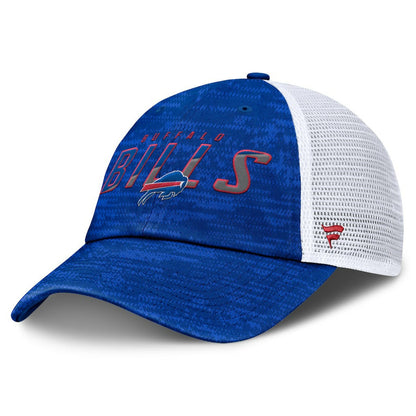 Buffalo Bills Challenge Trucker Adjustable Hat - Heather Royal sale