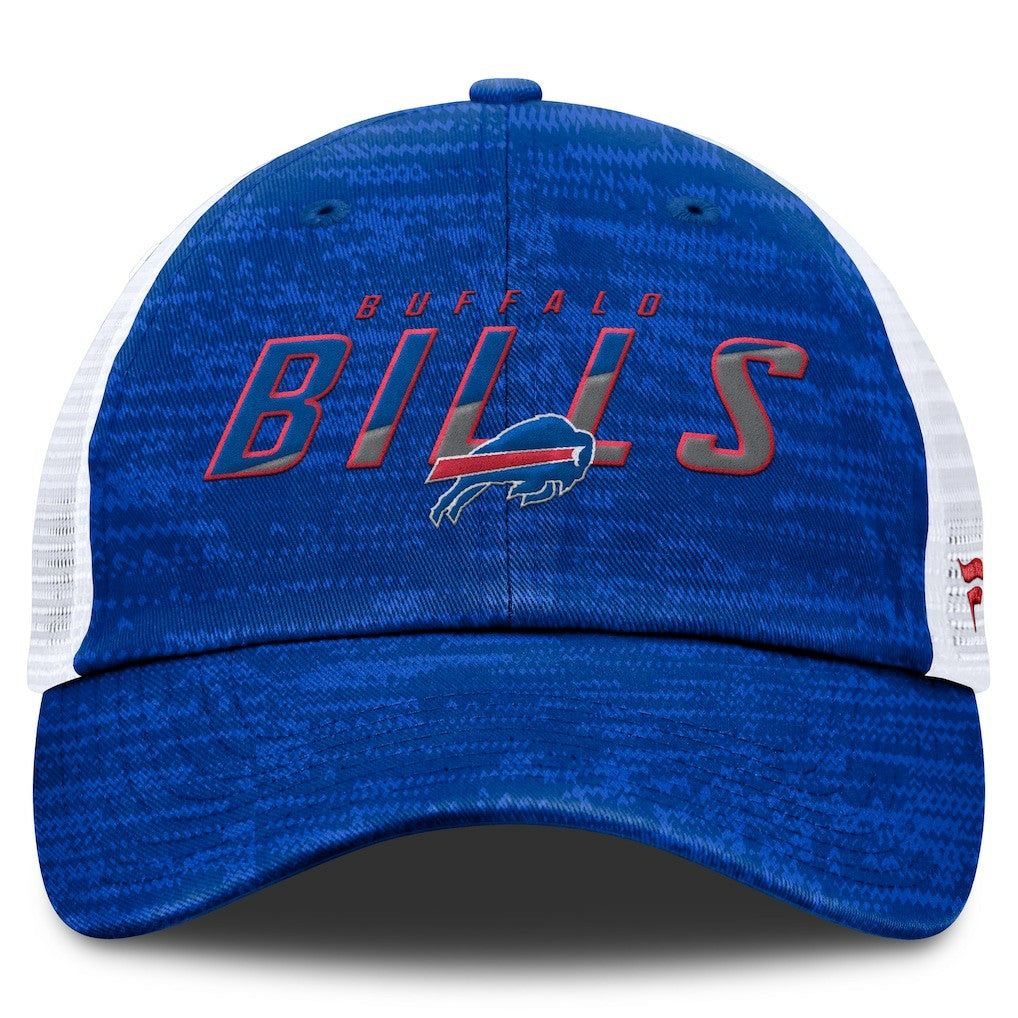 Buffalo Bills Challenge Trucker Adjustable Hat - Heather Royal sale