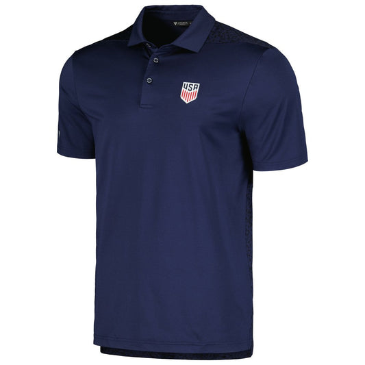 USMNT Levelwear Spry Performance Polo - Navy shop