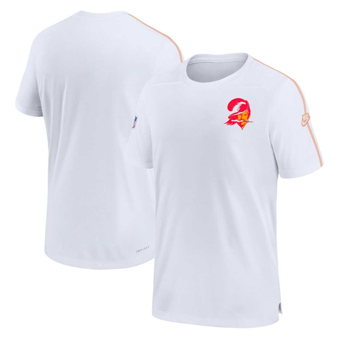 Tampa Bay Buccaneers Sideline Alternate Logo Coach Performance Top - White | Nike on sale