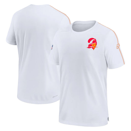 Tampa Bay Buccaneers Sideline Alternate Logo Coach Performance Top - White | Nike on sale