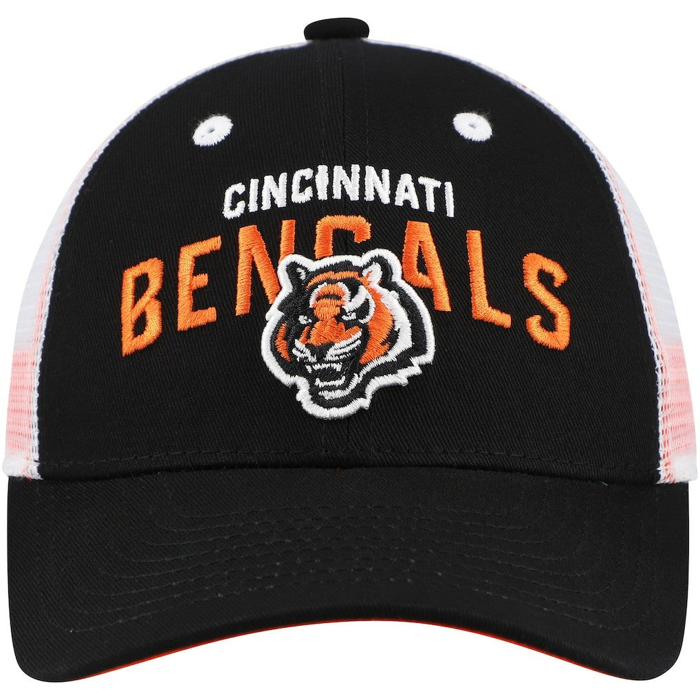 Cincinnati Bengals Preschool Core Lockup Trucker Adjustable hat - Black for sale
