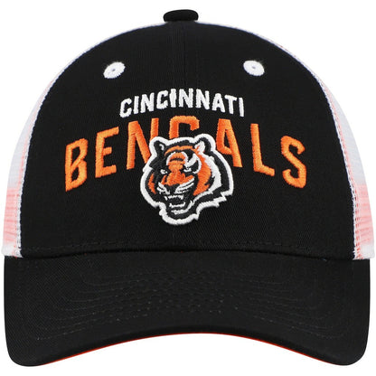 Cincinnati Bengals Preschool Core Lockup Trucker Adjustable hat - Black for sale