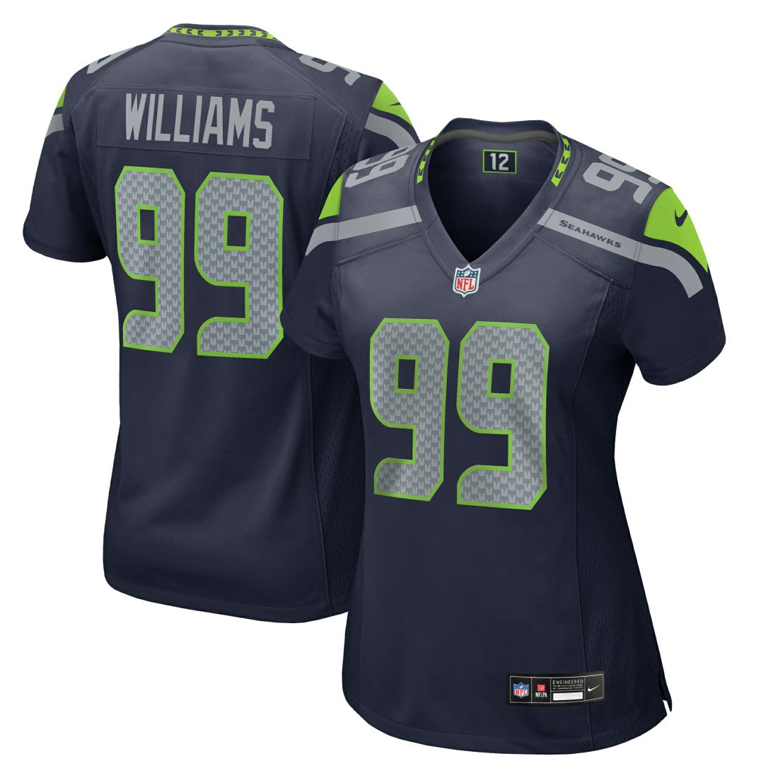 Leonard Williams Seattle Seahawks Women's Team Game Jersey - College College Navy | Nike for sale