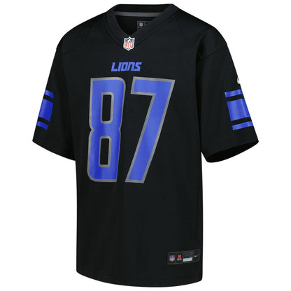 Sam LaPorta Detroit Lions Youth Game Jersey - Black | Nike sale