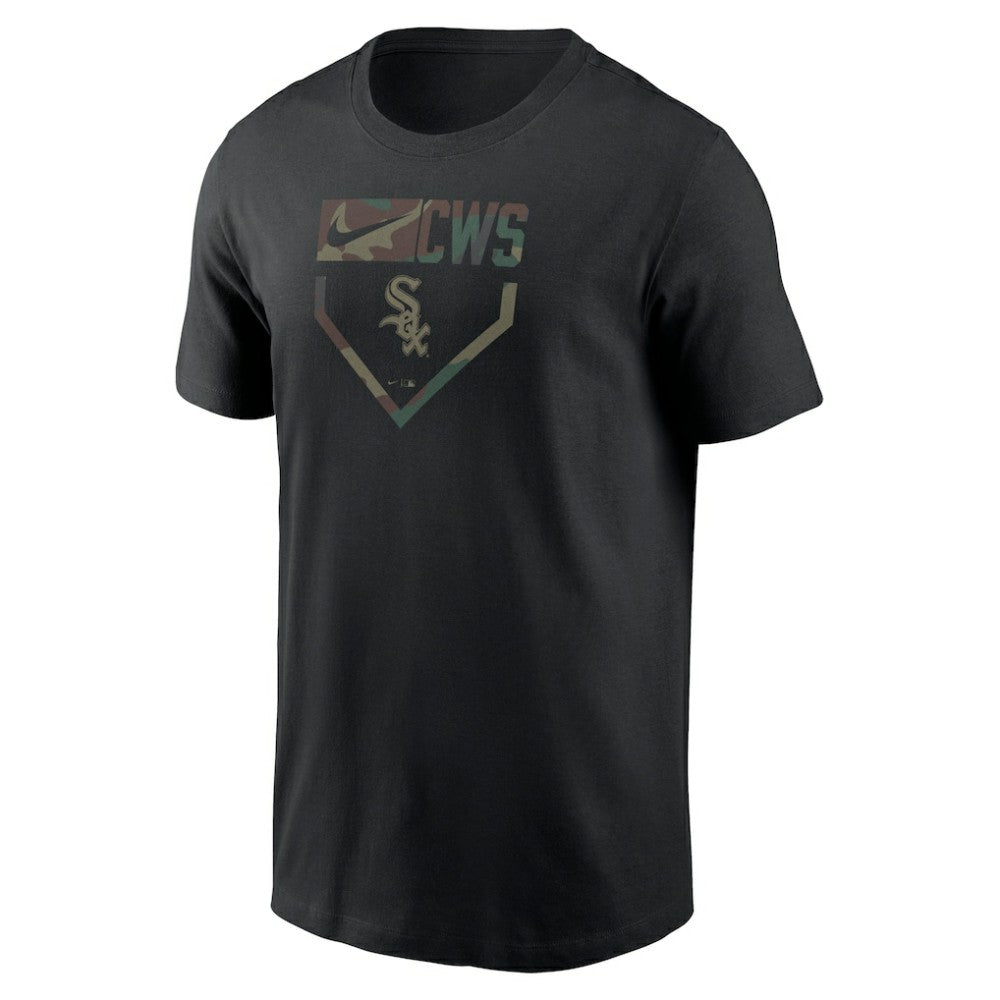 Chicago White Sox Camo T-Shirt - Black | Nike