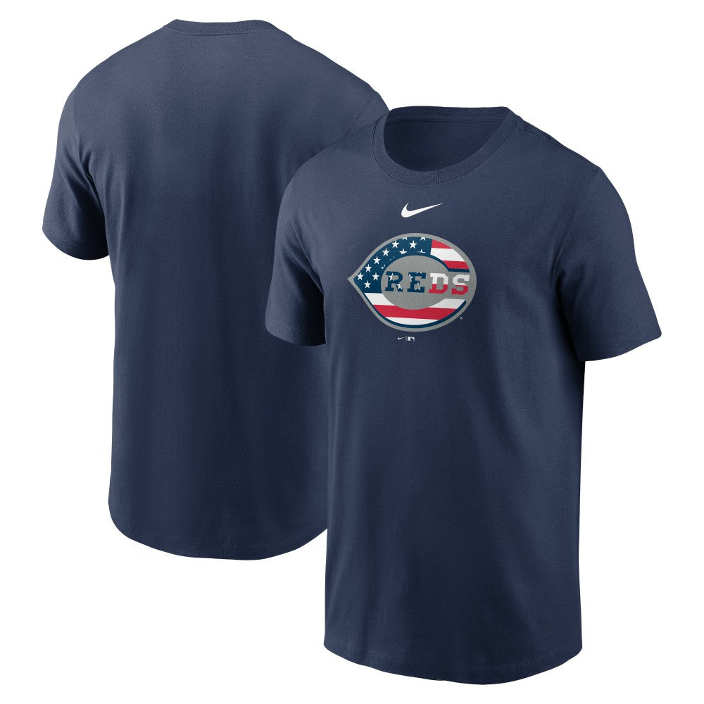 Cincinnati Reds Americana T-Shirt - Navy | Nike