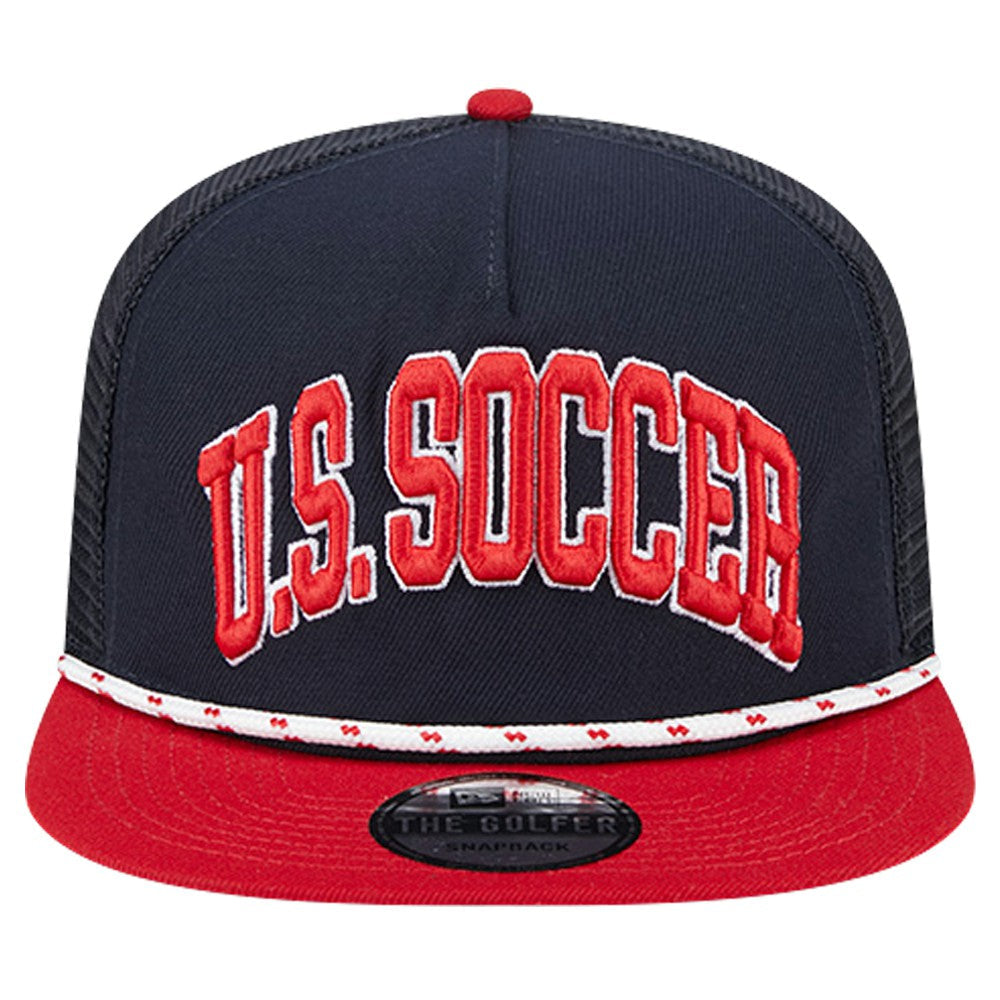 USWNT New Era Throwback Golfer Snapback Hat - Navy | New Era outlet