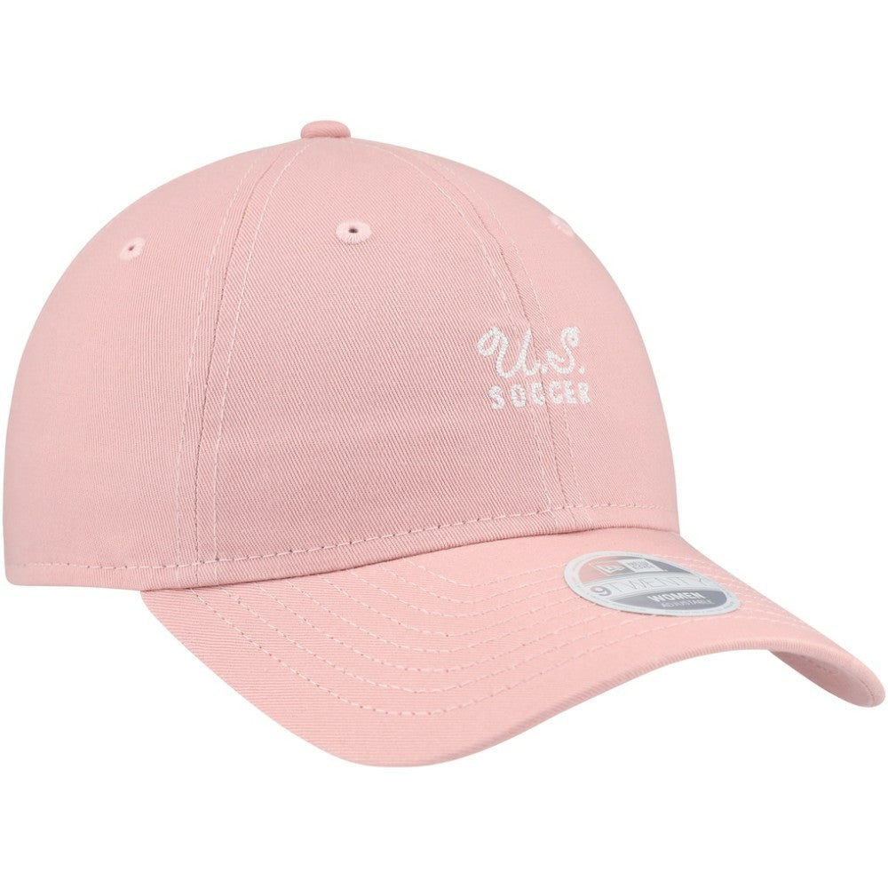USWNT New Era Women's Throwback 9TWENTY Adjustable Hat - Pink | New Era on sale
