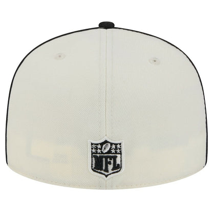 Cincinnati Bengals New Era Soutache 59FIFTY Fitted Hat - Cream outlet