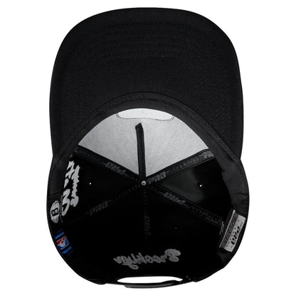 Brooklyn Nets Pro Standard Paint the City Pinch Front Snapback Hat - Black outlet