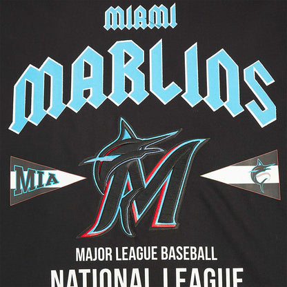 Miami Marlins Pro Standard Oversized City Tour T-Shirt - Black