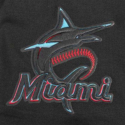Miami Marlins Pro Standard Oversized City Tour T-Shirt - Black